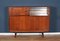 Mid-Centry Danish Highboard Sideboard in Teak,1960s 6