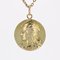 Médaille Marianne et Coq en Or Jaune 18 Carats, France, 1890s 9