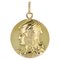 Französische Marianne & Rooster Medaille aus 18 Karat Gelbgold, 1890er 1