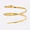 1960s 18 Karat Yellow Gold Snake Bracelet, Image 3