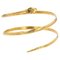 Brazalete con forma de serpiente de oro amarillo de 18 kt, años 60, Imagen 1