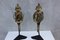 Antique Carriage Lanterns on Hand-Forged Stands, 1950s, Image 4
