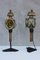 Antique Carriage Lanterns on Hand-Forged Stands, 1950s, Image 6