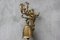 Large Vintage Brass Door Bell with Pull Chain, 1960s 8