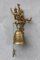 Large Vintage Brass Door Bell with Pull Chain, 1960s, Image 1