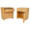 Mid-Century Italian Bedside Tables in Bamboo and Rattan, 1970s 5