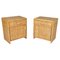 Mid-Century Italian Bedside Tables in Bamboo and Rattan, 1970s 2