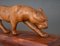 Art Deco Cubizing Panther in Carved Wood, 1930 9