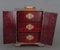 Chinesische Schmuckschatulle mit Steinen und Lack, 1800er 10