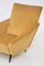 Distex Armchairs in Yellow Velvet by Gio Ponti for Altamira, 1953, Set of 2, Image 6
