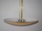 Large Mid-Century Brass Dome Ceiling Light by J.T. Kalmar, 1970s, Image 6
