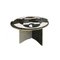 Table Mid-Century Moderne par la Studio en Marbre et Laiton, Italie 1