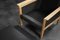 Set of Mid-Century Modern Danish Oak and Felt Lounge Chairs, 1960s 18