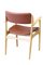 Model Od49 Armchair in Oak and Leather by Erik Buch for Oddense, Denmark, 1960s 10