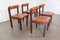 Leather Chairs by Claudio Salocchi, 1970s, Set of 4, Image 8