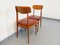 Skandinavische Vintage Stühle aus Skai & Teak, 1960er, 2er Set 6