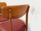 Skandinavische Vintage Stühle aus Skai & Teak, 1960er, 2er Set 5