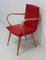 Buche Stuhl im Baumann Stil, 1950er 1
