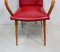 Beech Chair in the style of Baumann, 1950s 15