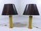 Brass Table Lamps, 1960s, Set of 2 1