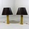 Brass Table Lamps, 1960s, Set of 2 17