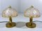Table Lamps in Glass and Brass by Peill & Putzler, 1970s, Set of 2, Image 1