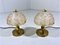 Table Lamps in Glass and Brass by Peill & Putzler, 1970s, Set of 2 3