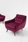 Purple Armchairs in Velvet by Adrian Pearsall, 1950, Set of 2 9