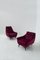 Fauteuils Violets en Velours par Adrian Pearsall, 1950, Set de 2 12