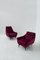Purple Armchairs in Velvet by Adrian Pearsall, 1950, Set of 2, Image 12