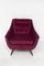 Purple Armchairs in Velvet by Adrian Pearsall, 1950, Set of 2, Image 4