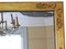 Espejo de pared grande de madera dorada, siglo XIX, Imagen 4