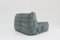 Togo Corner Seater in Gray Alacantra by Michel Ducaroy for Ligne Roset, 2015, 15
