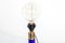 Scandinavian Blue Glass Table Lamp from Holmegaard, 1960s, Image 6