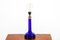 Scandinavian Blue Glass Table Lamp from Holmegaard, 1960s 2