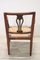 Antique Rustic Armchair in Walnut with Straw Seat, Image 5