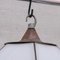 Lámpara colgante de metro antigua hexagonal de opalino, Imagen 6