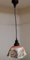 Antike deutsche Deckenlampe mit Glasschirm, 1910er 3