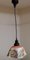 Antique German Ceiling Lamp with Glass Shade, 1910s, Image 3