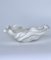 White Wave Bowl in Ceramic by Natalia Coleman 5