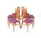 Mid-Century Modern Dining Room Chairs in Teak, 1960s, Set of 6 2