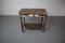 Rustic Weathered Side Table with Drawer, 1930s, Image 4
