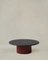 Raindrop 800 Table in Black Oak and Terracotta by Fred Rigby Studio 1