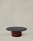 Raindrop 800 Table in Black Oak and Terracotta by Fred Rigby Studio, Image 1