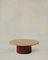 Raindrop 800 Table in Oak and Terracotta by Fred Rigby Studio 1