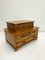 Vintage Pine Jewelry Box with Drawers, 1950s 6