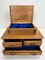 Vintage Pine Jewelry Box with Drawers, 1950s, Image 10