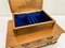 Vintage Pine Jewelry Box with Drawers, 1950s 7