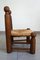 Charles Dudouyt zugeschriebener Brutalist Chair, 1950er 10