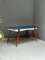 Vintage Italian Dining Table with Blue Wooden Top, 1960s, Image 2